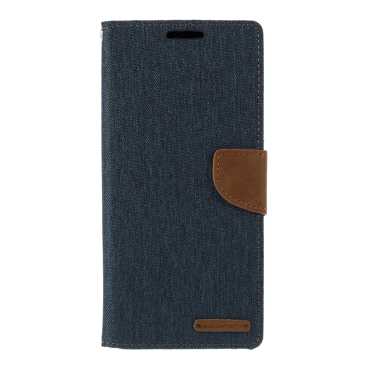 MERCURY GOOSPERY Canvas Diary Leather Wallet Case for Samsung Galaxy S20 Ultra - Dark Blue