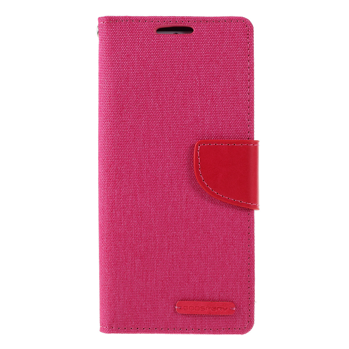 MERCURY GOOSPERY Canvas Diary Leather Cell Phone Case for Samsung Galaxy S20 4G/S20 5G - Rose