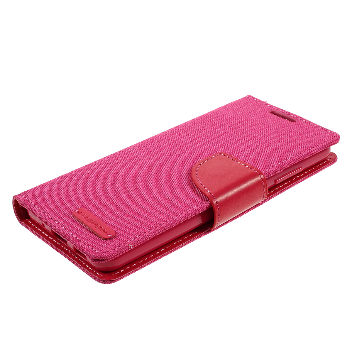 MERCURY GOOSPERY Canvas Diary Leather Cell Phone Case for Samsung Galaxy S20 4G/S20 5G - Rose