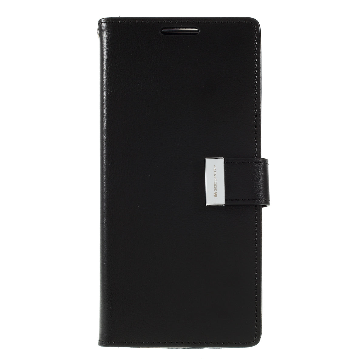 MERCURY GOOSPERY Rich Diary Leather Wallet Protection Case for Samsung Galaxy S20 Ultra - Black