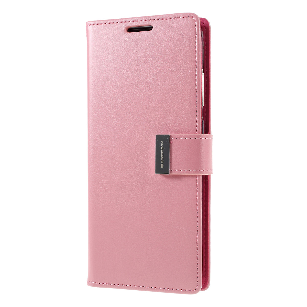 MERCURY GOOSPERY Rich Diary Leather Wallet Protection Case for Samsung Galaxy S20 Ultra - Pink