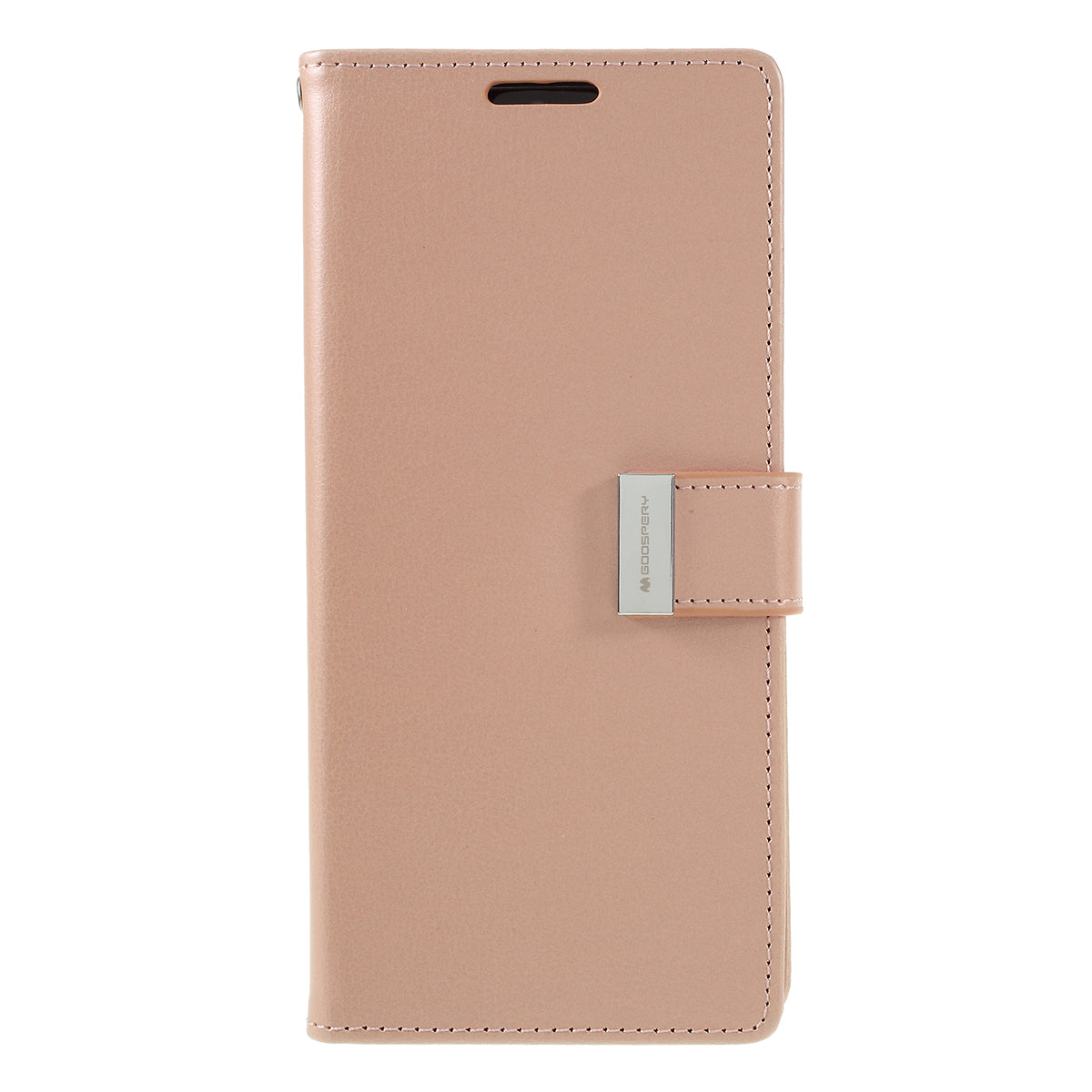 MERCURY GOOSPERY Rich Diary Leather Wallet Protection Case for Samsung Galaxy S20 Ultra - Rose Gold