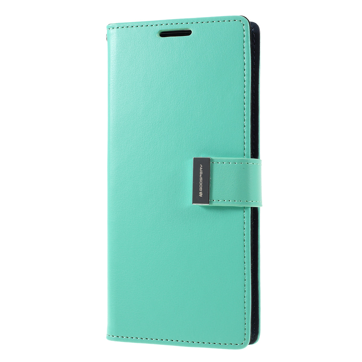 MERCURY GOOSPERY Rich Diary Leather Wallet Protection Case for Samsung Galaxy S20 Ultra - Cyan