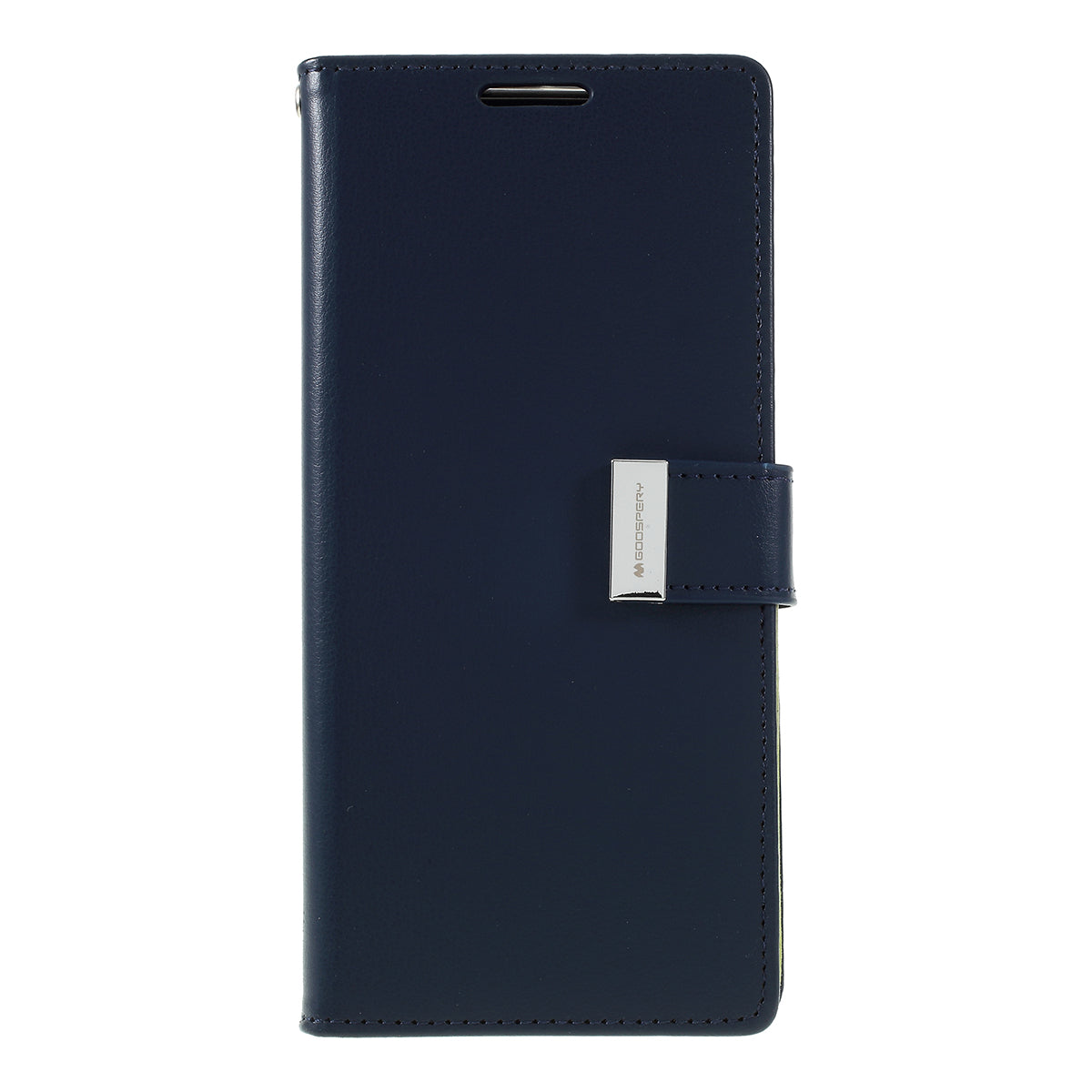 MERCURY GOOSPERY Rich Diary Leather Wallet Protection Case for Samsung Galaxy S20 Ultra - Dark Blue