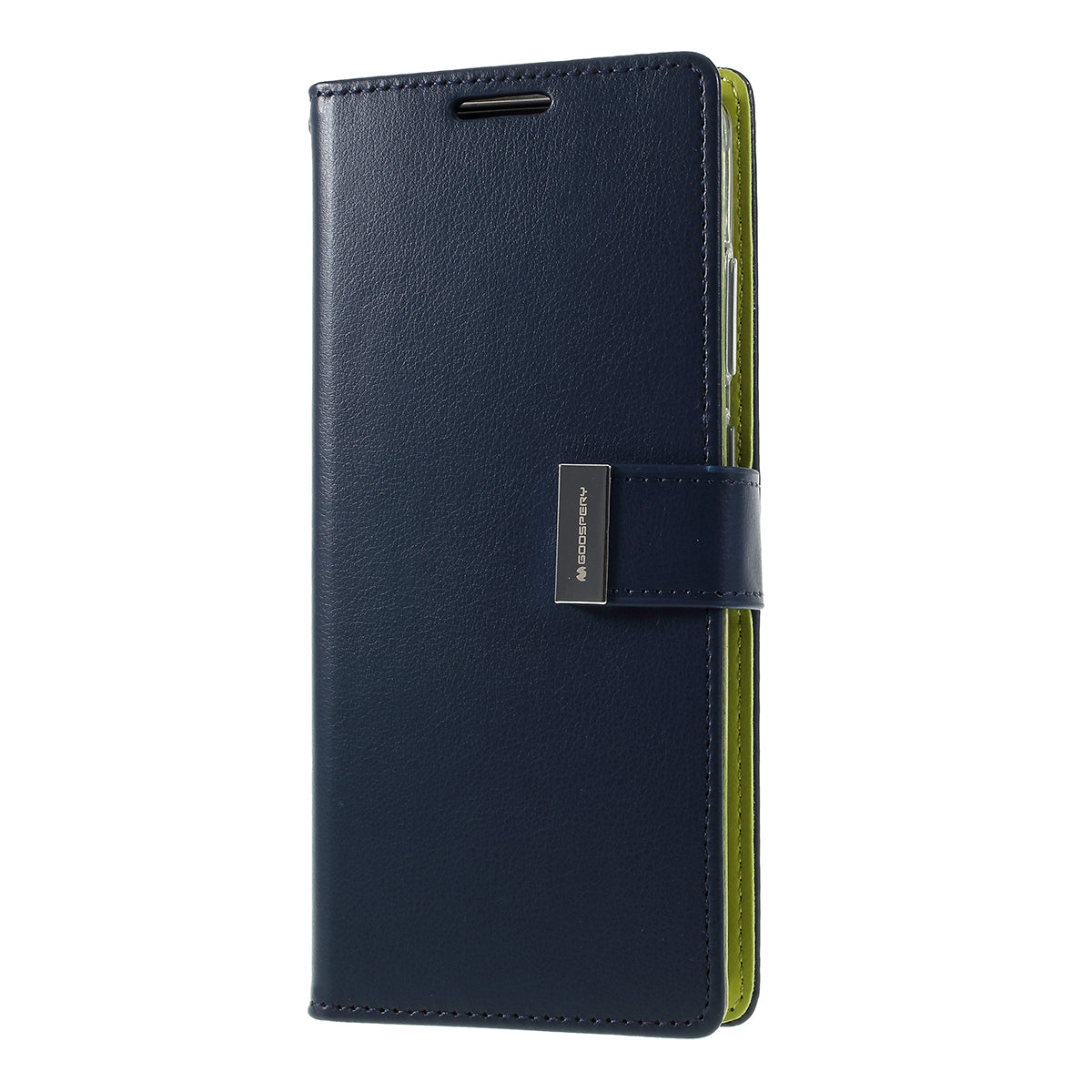 MERCURY GOOSPERY Rich Diary Leather Wallet Protection Case for Samsung Galaxy S20 Ultra - Dark Blue