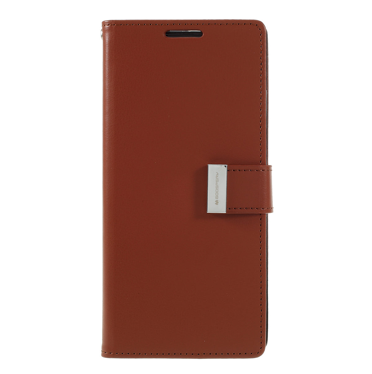 MERCURY GOOSPERY Rich Diary Leather Wallet Protection Case for Samsung Galaxy S20 Ultra - Brown