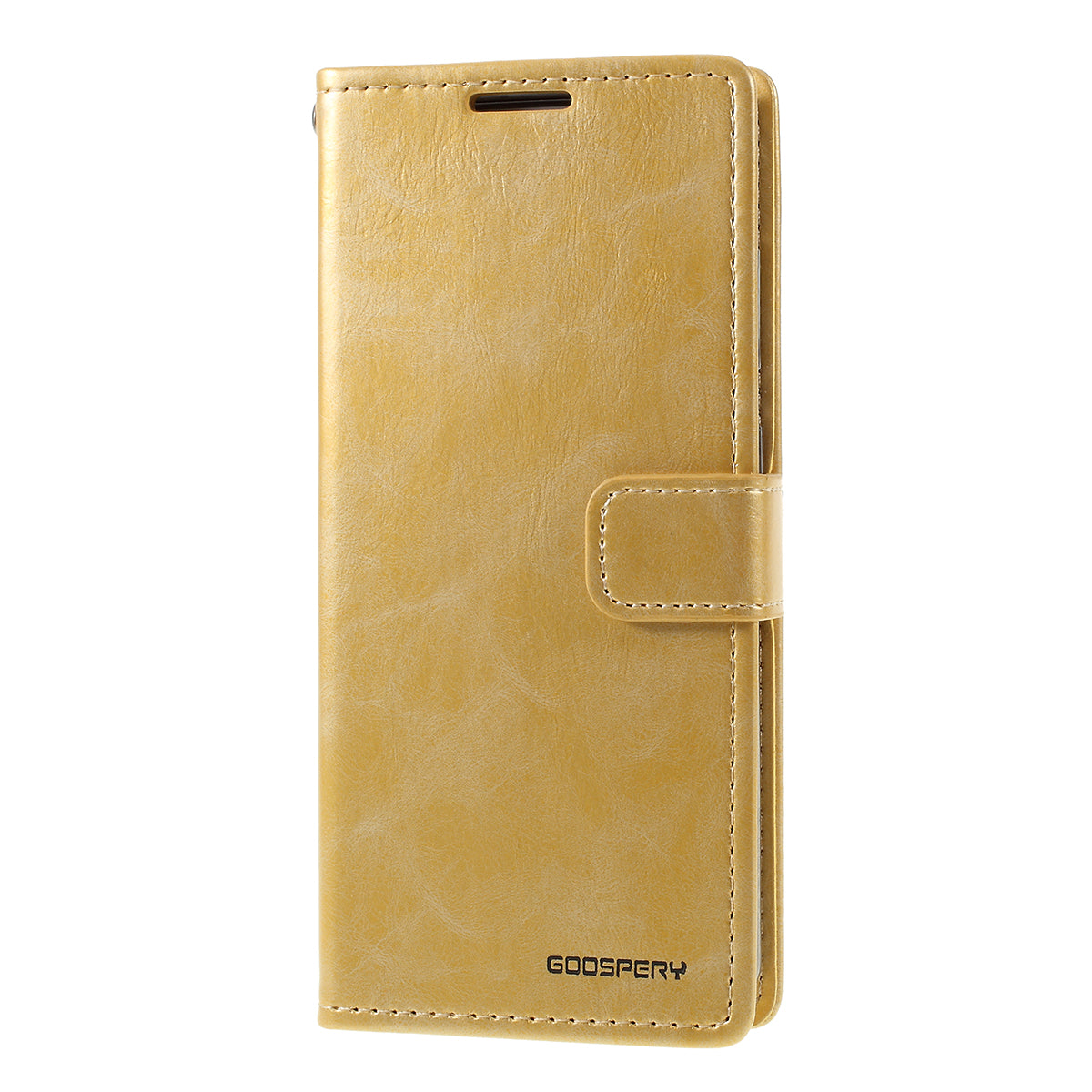 MERCURY GOOSPERY Blue Moon Wallet Leather Shell for Samsung Galaxy S20 4G/S20 5G - Gold