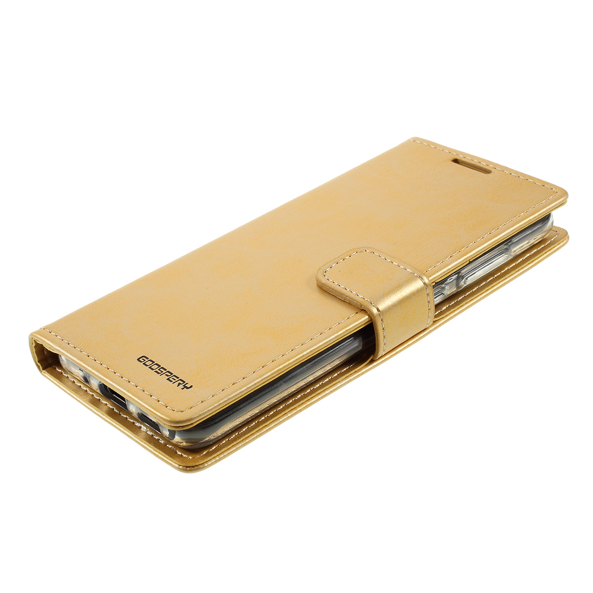 MERCURY GOOSPERY Blue Moon Wallet Leather Shell for Samsung Galaxy S20 4G/S20 5G - Gold