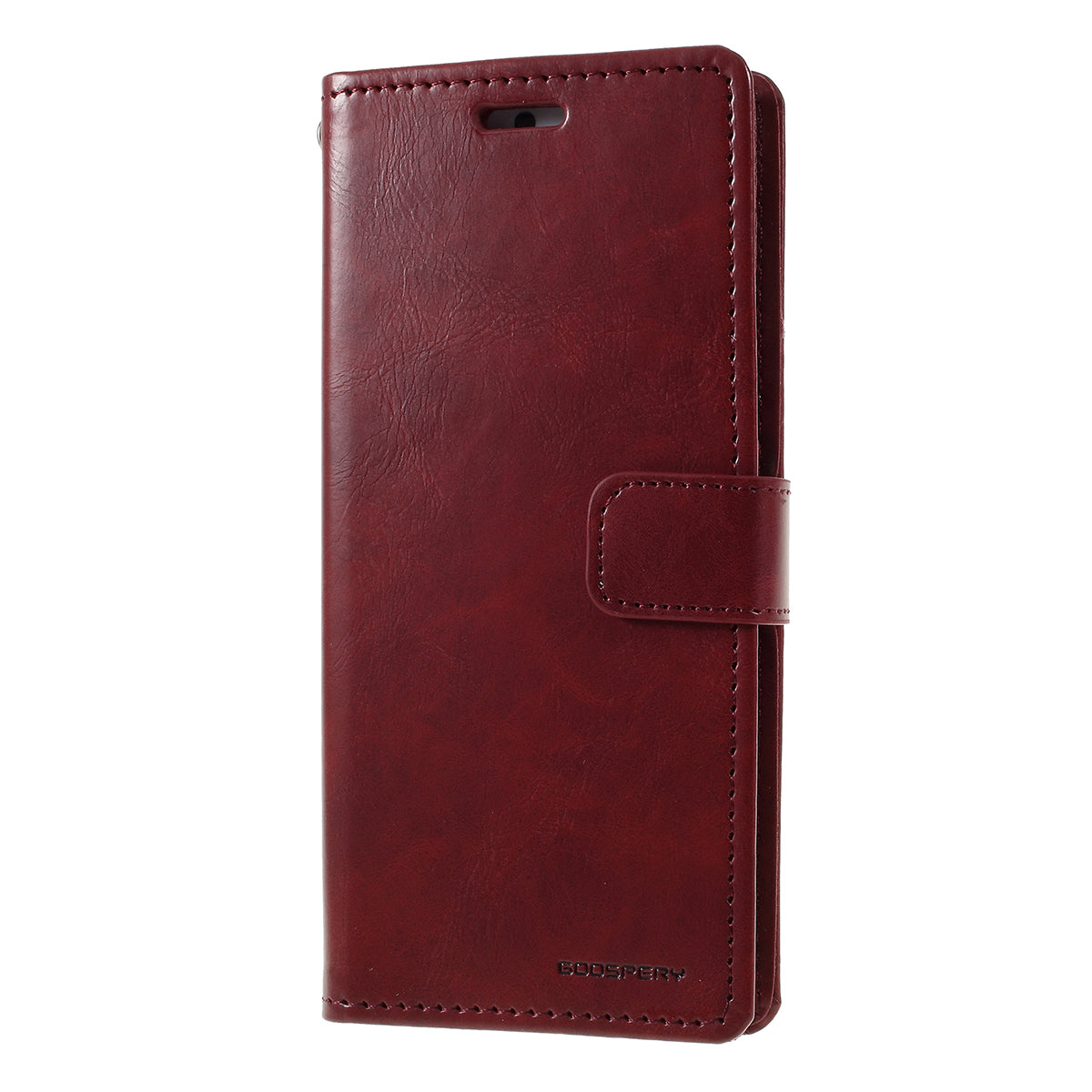 MERCURY GOOSPERY Blue Moon Wallet Leather Shell for Samsung Galaxy S20 4G/S20 5G - Wine Red