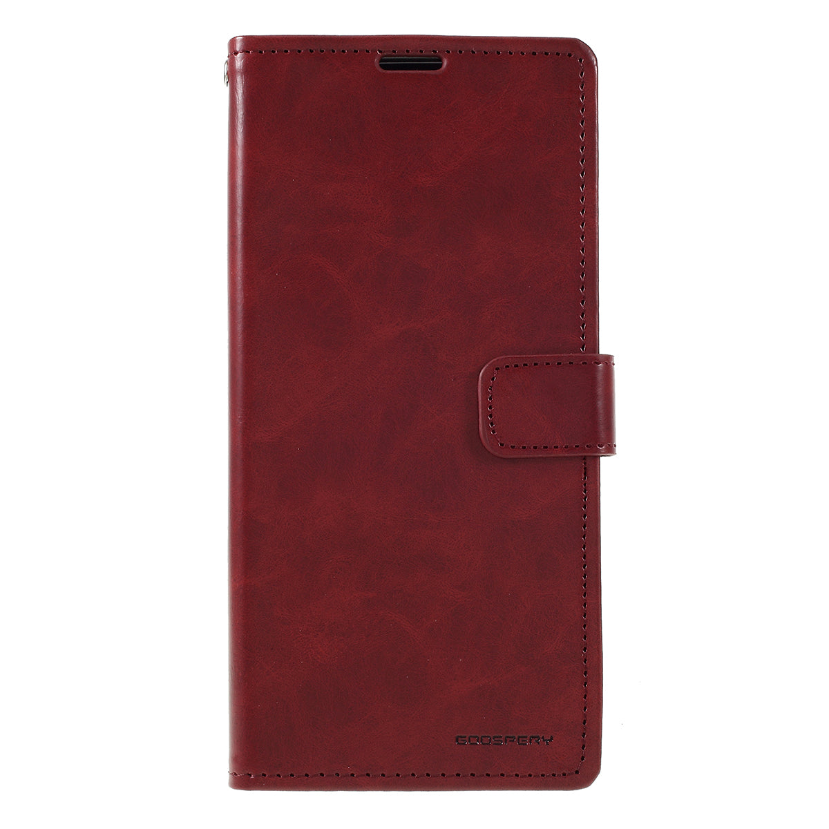 MERCURY GOOSPERY Blue Moon Wallet Leather Mobile Cover for Samsung Galaxy S20 Ultra - Wine Red