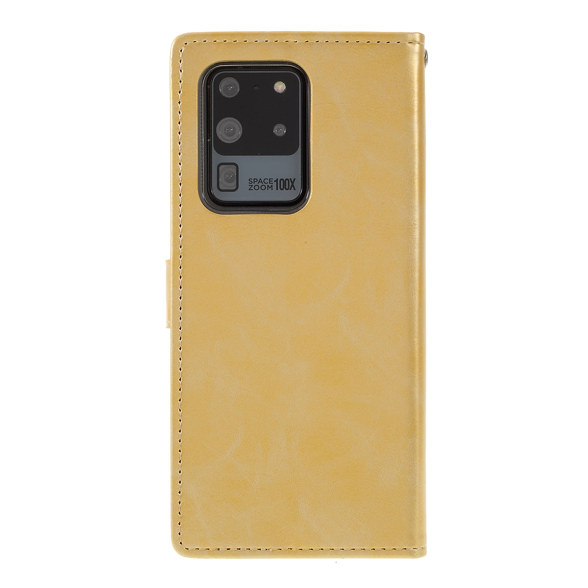 MERCURY GOOSPERY Blue Moon Wallet Leather Mobile Cover for Samsung Galaxy S20 Ultra - Gold