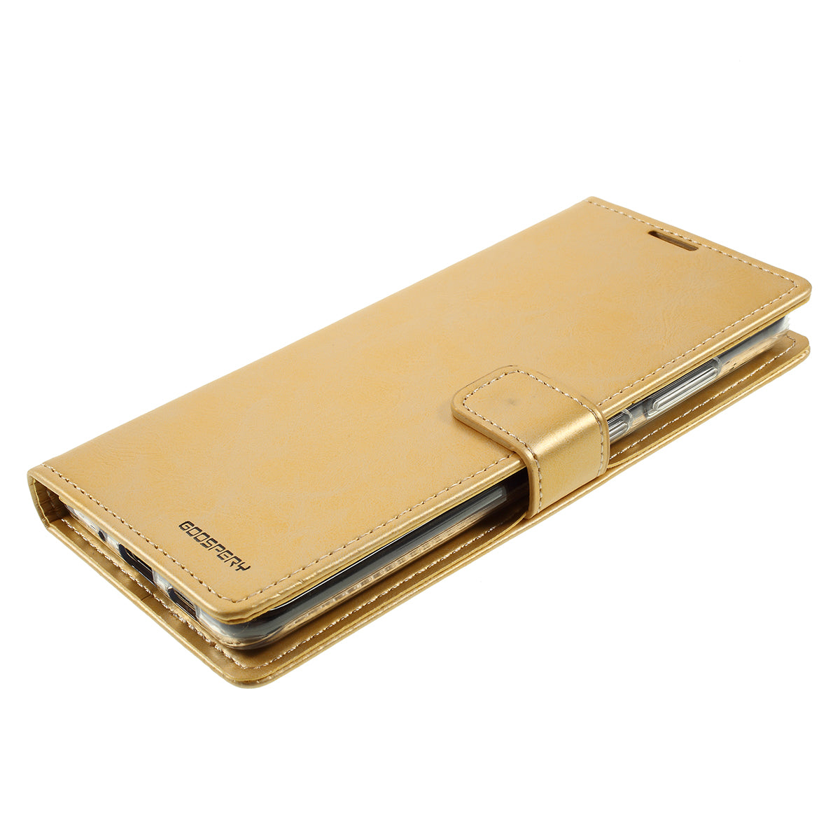 MERCURY GOOSPERY Blue Moon Wallet Leather Mobile Cover for Samsung Galaxy S20 Ultra - Gold