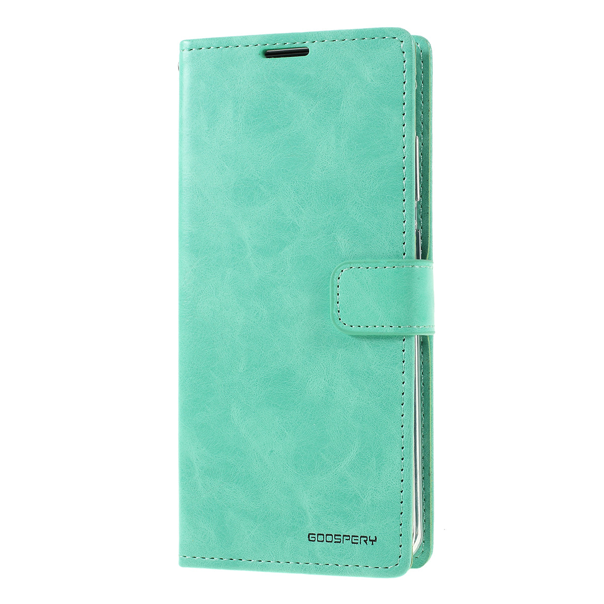 MERCURY GOOSPERY Blue Moon Wallet Leather Mobile Cover for Samsung Galaxy S20 Ultra - Cyan