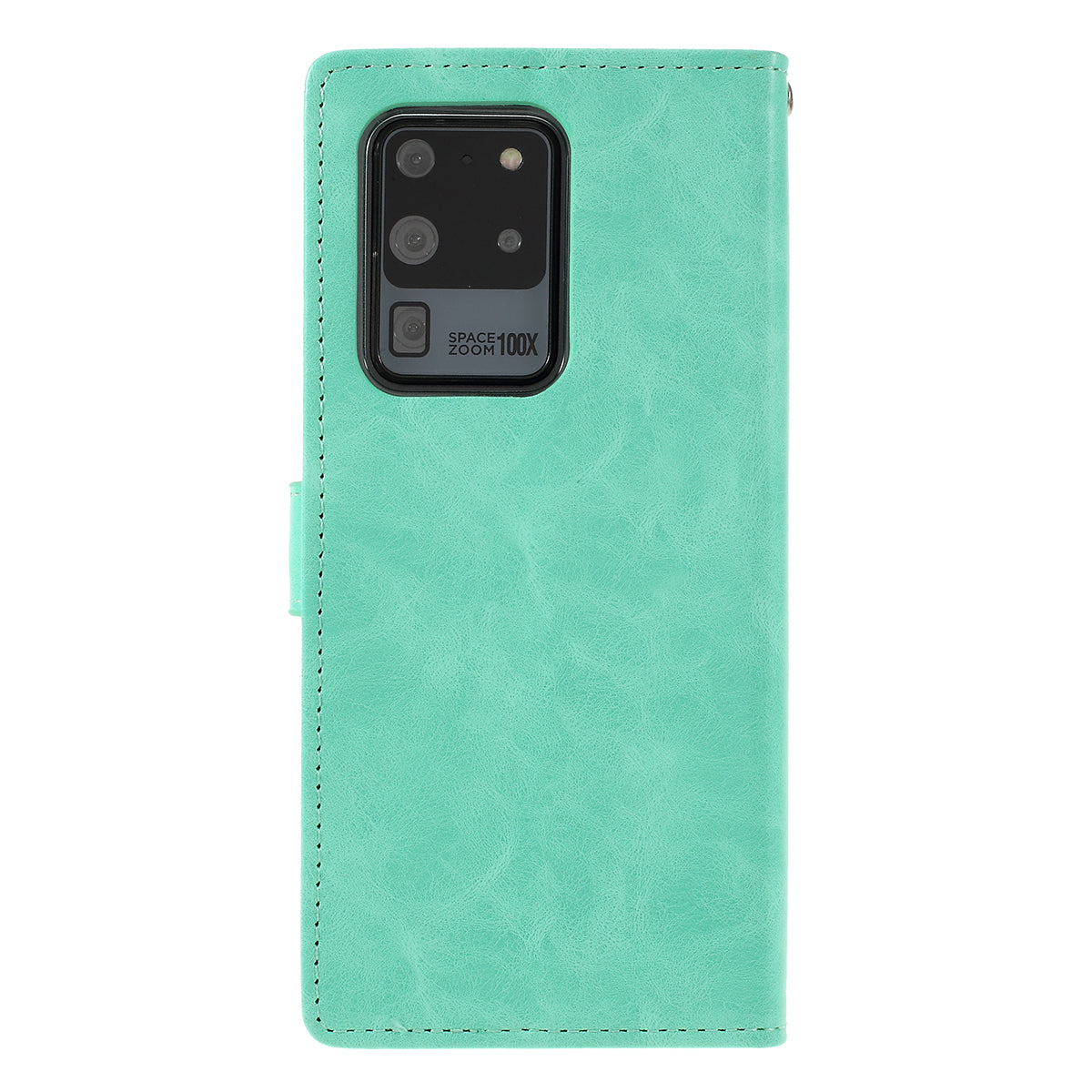 MERCURY GOOSPERY Blue Moon Wallet Leather Mobile Cover for Samsung Galaxy S20 Ultra - Cyan