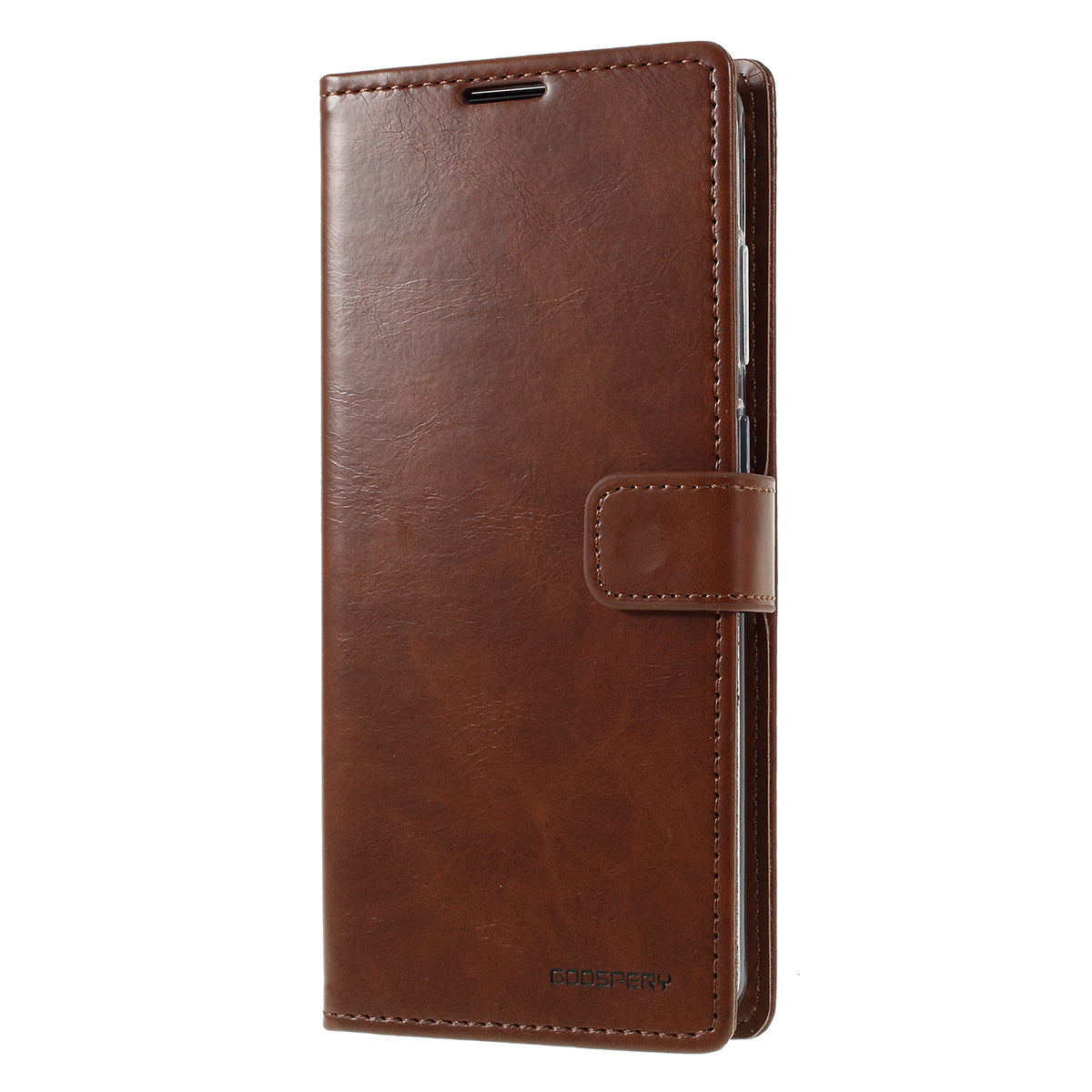 MERCURY GOOSPERY Blue Moon Wallet Leather Mobile Cover for Samsung Galaxy S20 Ultra - Brown