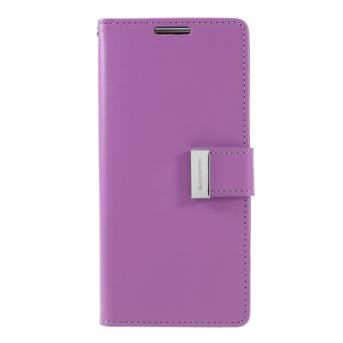 MERCURY GOOSPERY Rich Diary Leather Wallet Phone Casing for Samsung Galaxy S20 4G/S20 5G - Purple