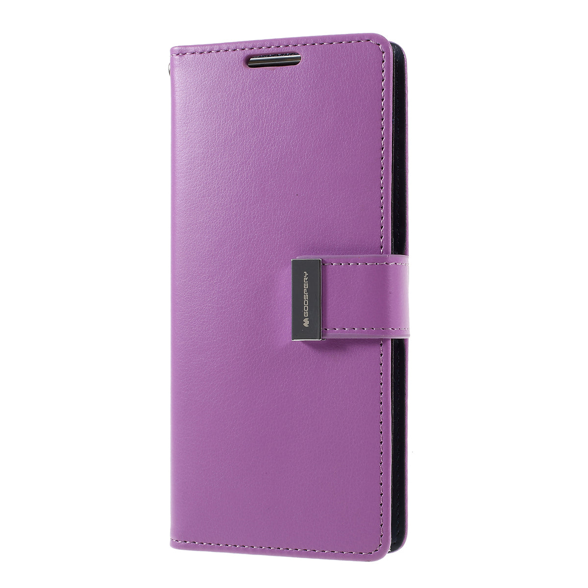 MERCURY GOOSPERY Rich Diary Leather Wallet Phone Casing for Samsung Galaxy S20 4G/S20 5G - Purple