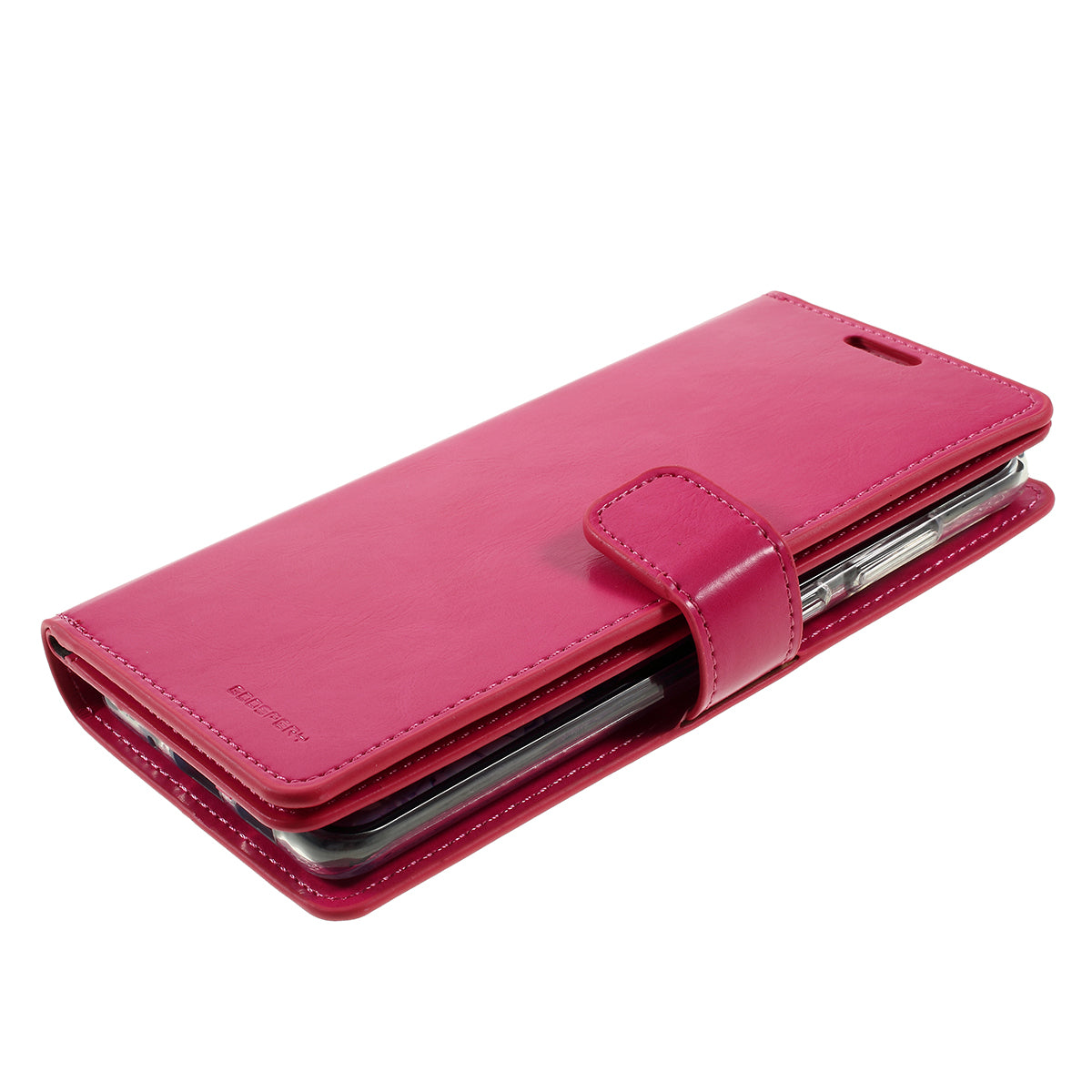 MERCURY GOOSPERY Mansoor Series Wallet Style Leather Cover Case for Samsung Galaxy S20 Plus / S20 Plus 5G - Rose