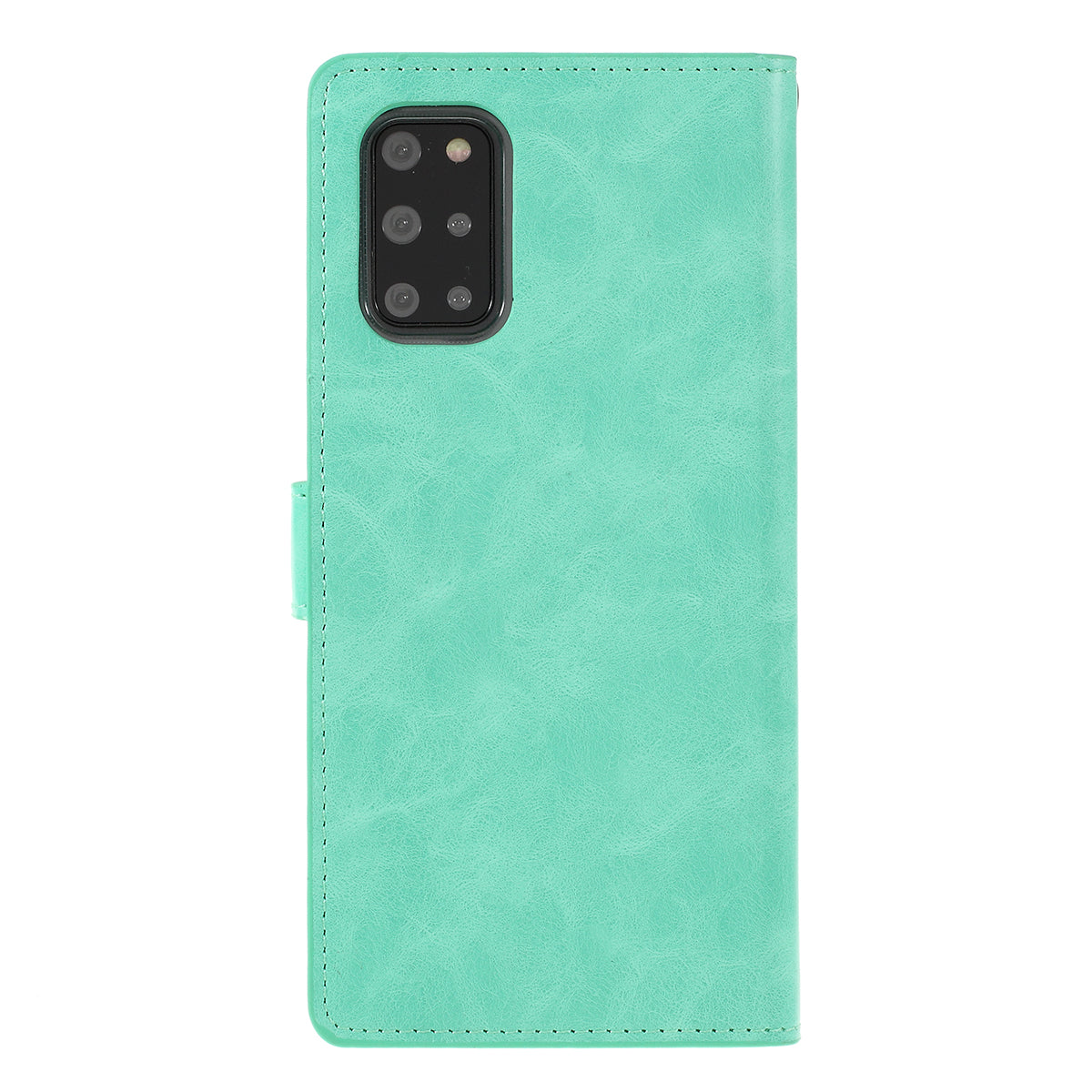 MERCURY GOOSPERY Mansoor Series Wallet Style Leather Cover Case for Samsung Galaxy S20 Plus / S20 Plus 5G - Cyan