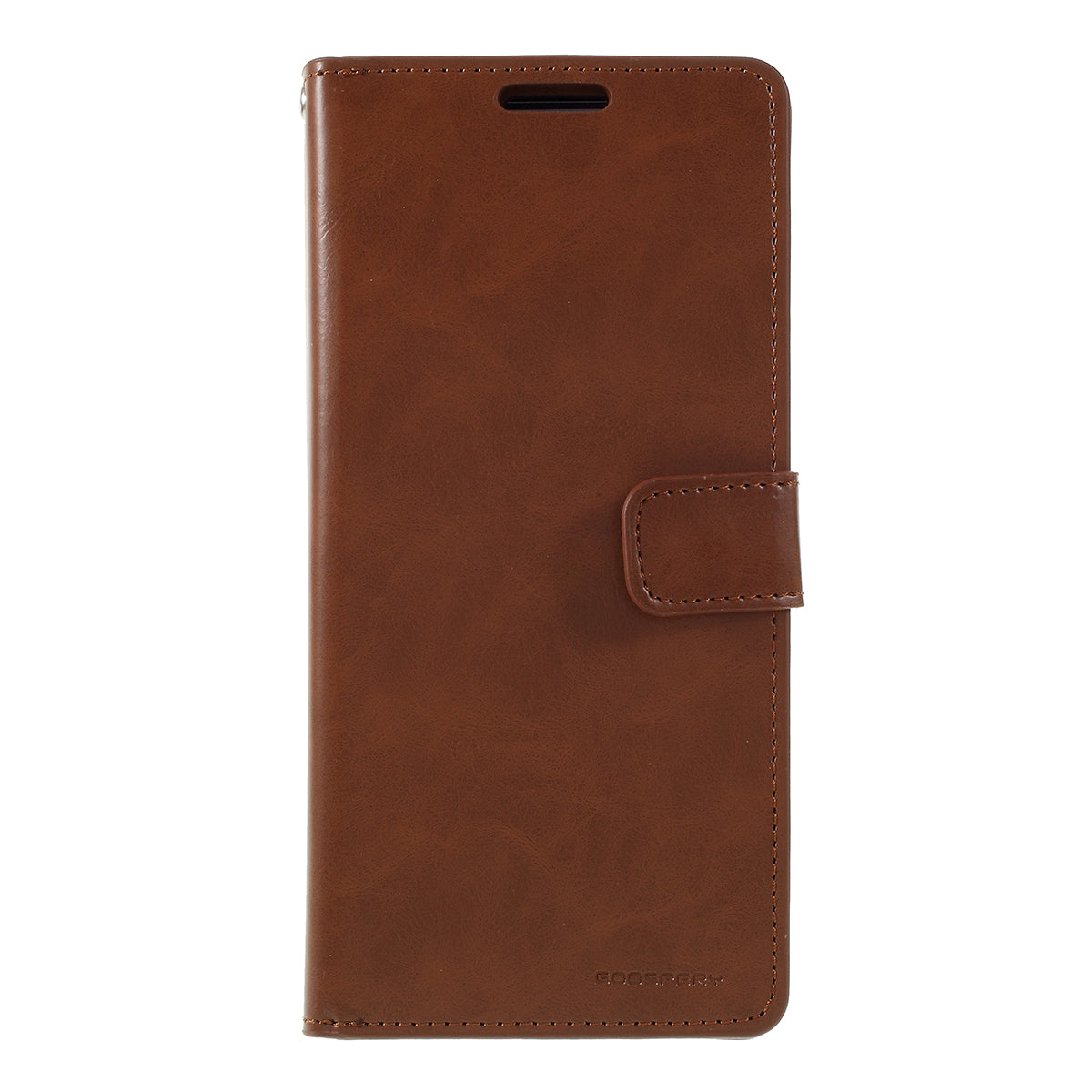 MERCURY GOOSPERY Mansoor Series Wallet Style Leather Cover Case for Samsung Galaxy S20 Plus / S20 Plus 5G - Brown