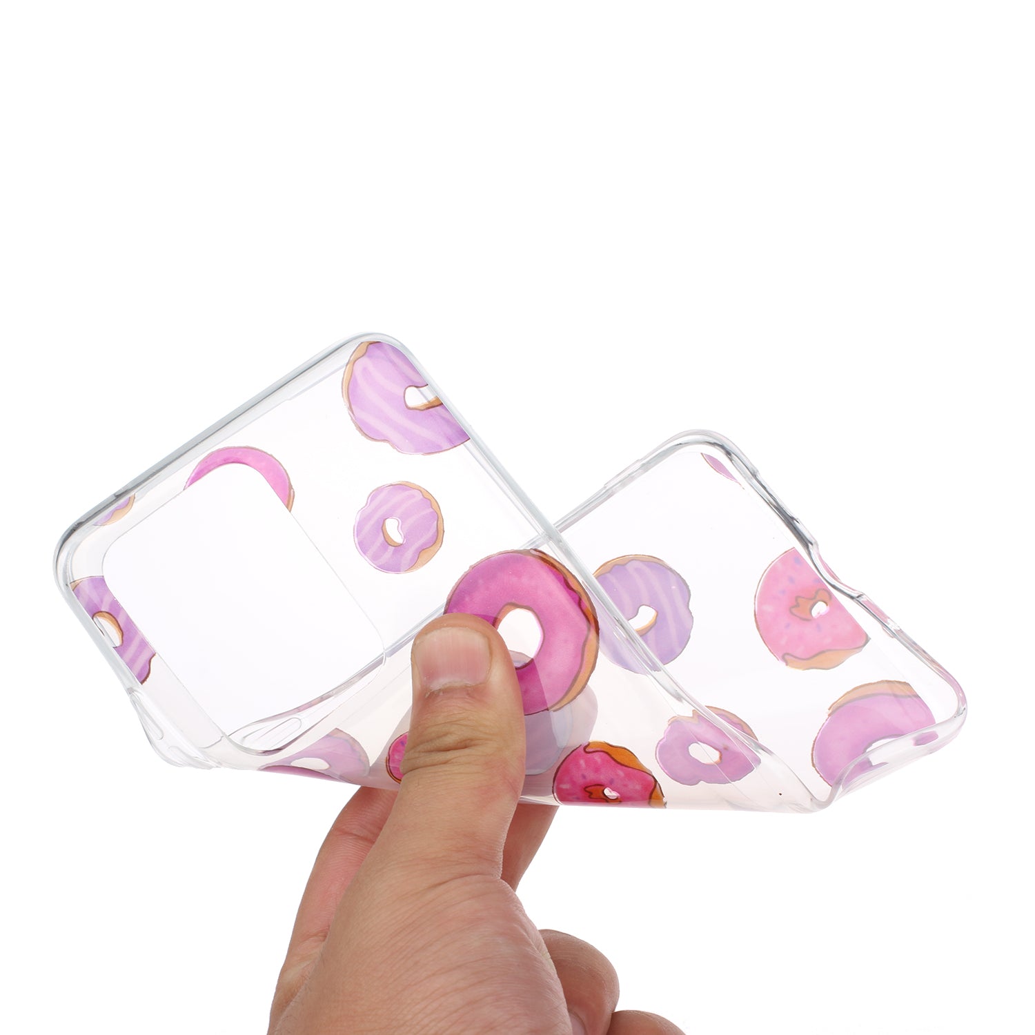 Pattern Printing IMD Design TPU Phone Protection Shell for Samsung Galaxy S20 Ultra - Doughnut