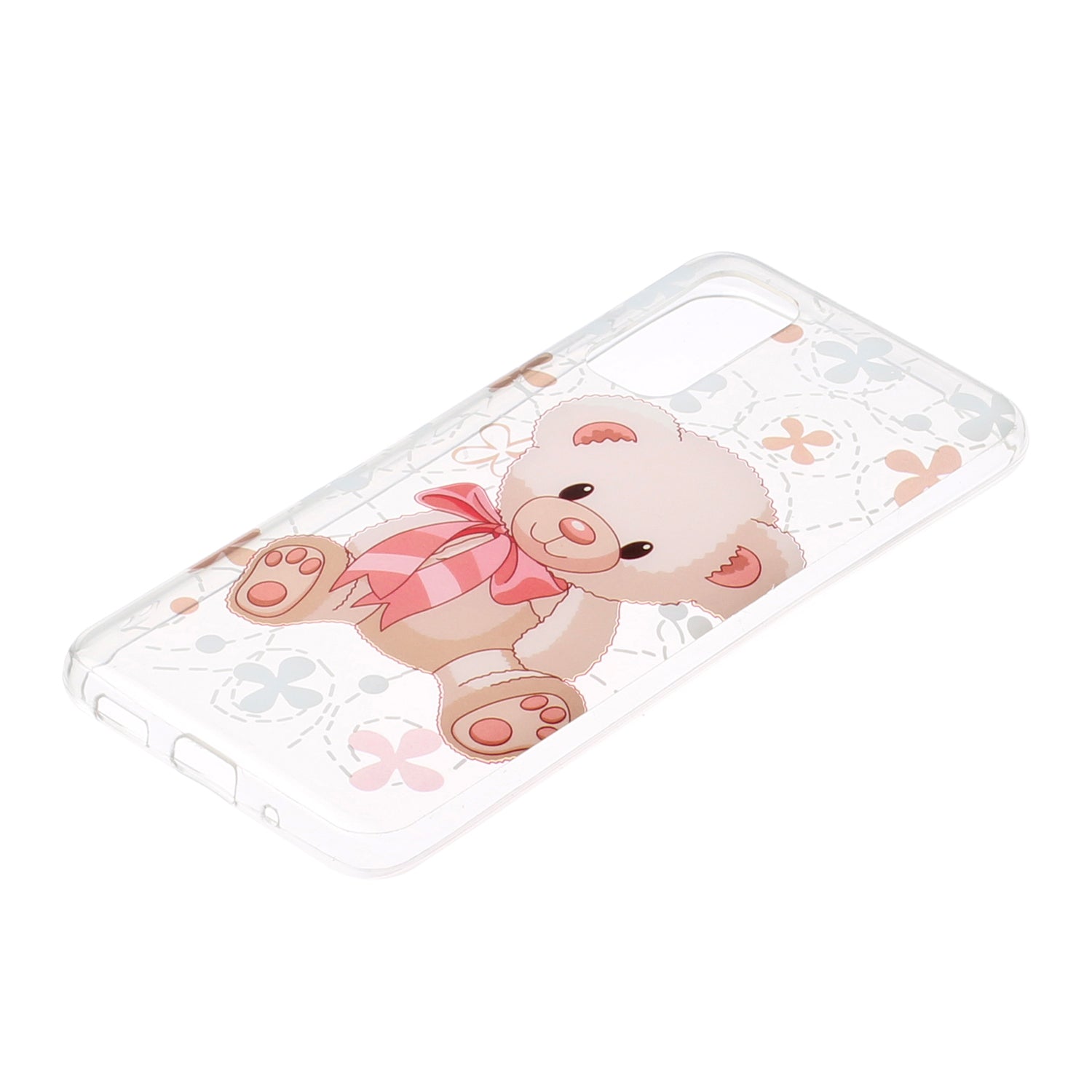 Pattern Printing IMD Design TPU Phone Protection Shell for Samsung Galaxy S20 4G/S20 5G - Cute Bear