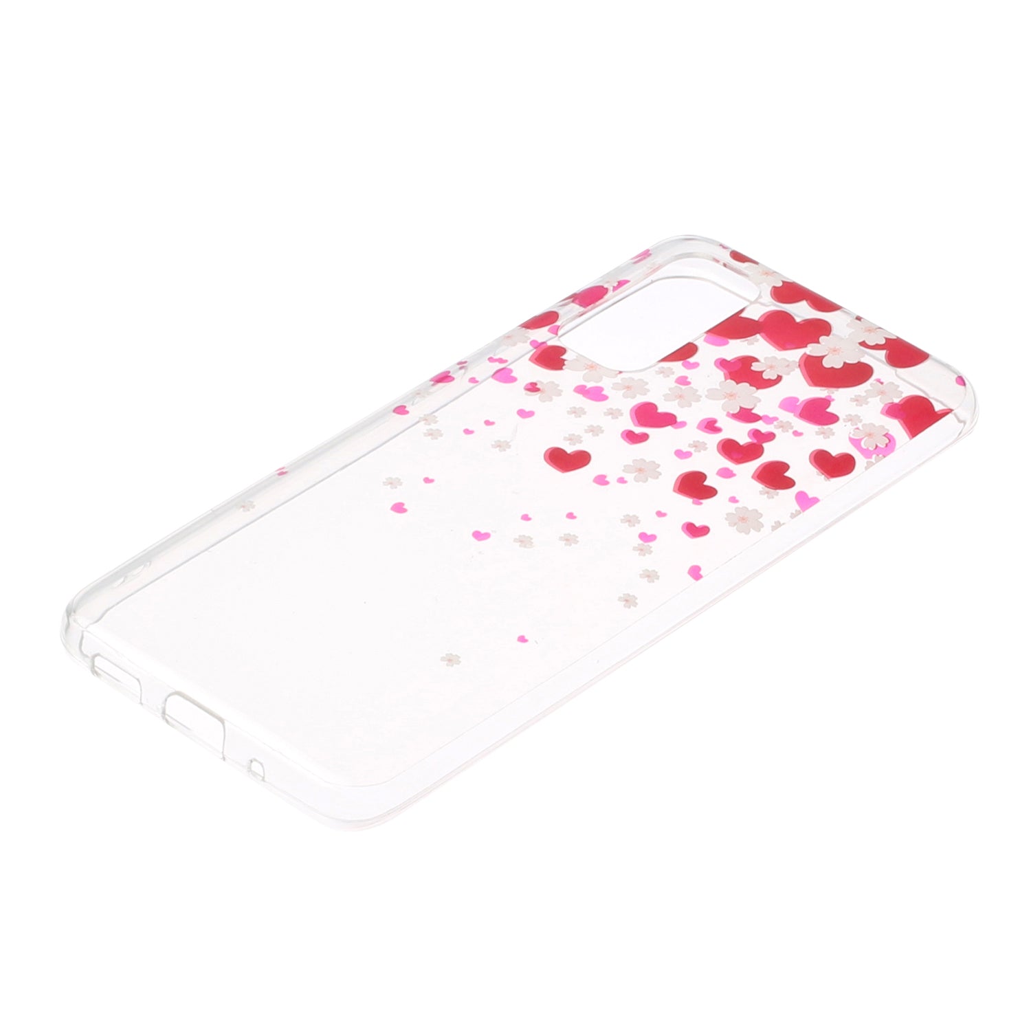 Pattern Printing IMD Design TPU Phone Protection Shell for Samsung Galaxy S20 4G/S20 5G - Heart