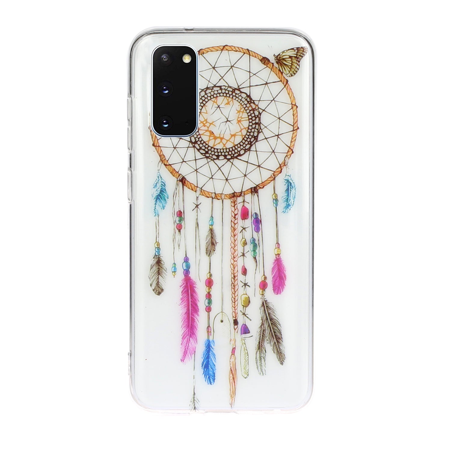 Pattern Printing IMD Design TPU Phone Protection Shell for Samsung Galaxy S20 4G/S20 5G - Dream Catcher