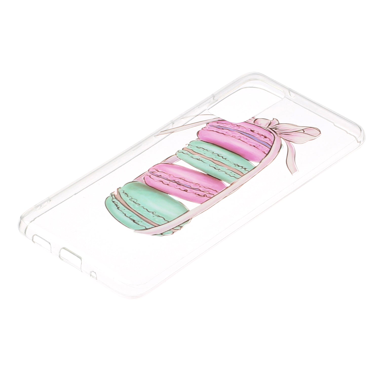 For Samsung Galaxy S20 Plus/S20 Plus 5G [IMD Pattern Printing] TPU Mobile Shell Casing - Macarons