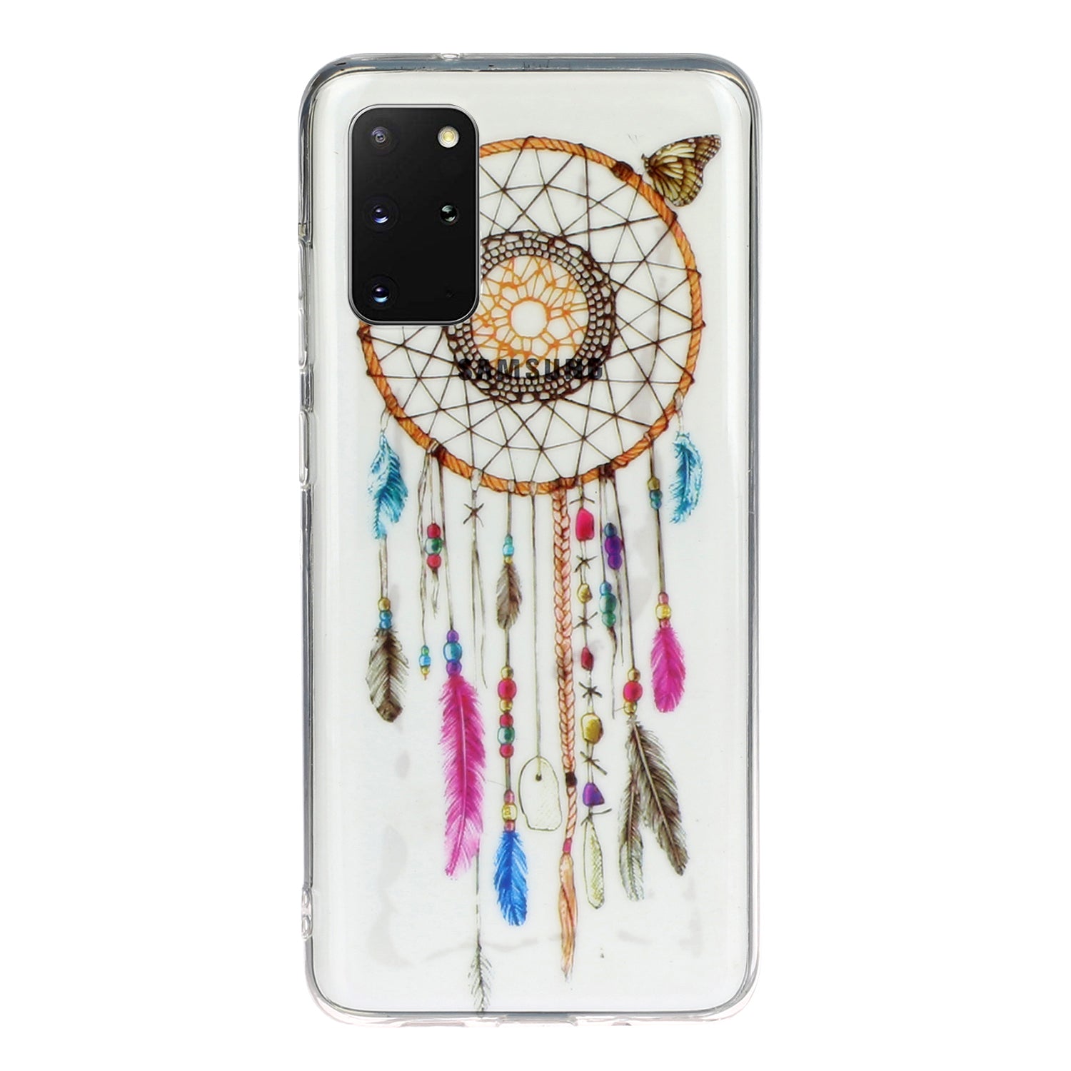 For Samsung Galaxy S20 Plus/S20 Plus 5G [IMD Pattern Printing] TPU Mobile Shell Casing - Dream Catcher