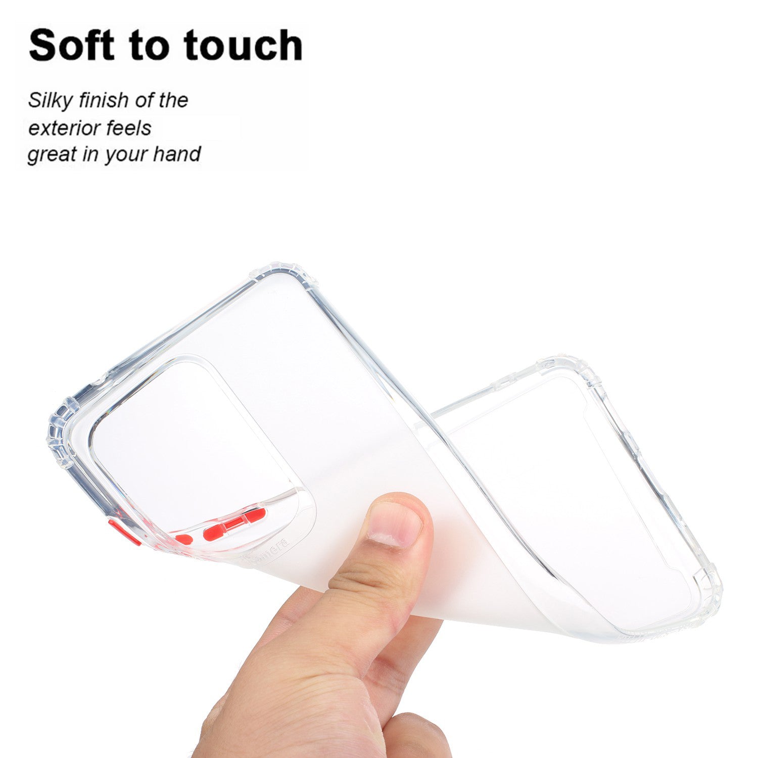 Drop-proof Matte TPU Phone Case for Samsung Galaxy S20 Ultra - White