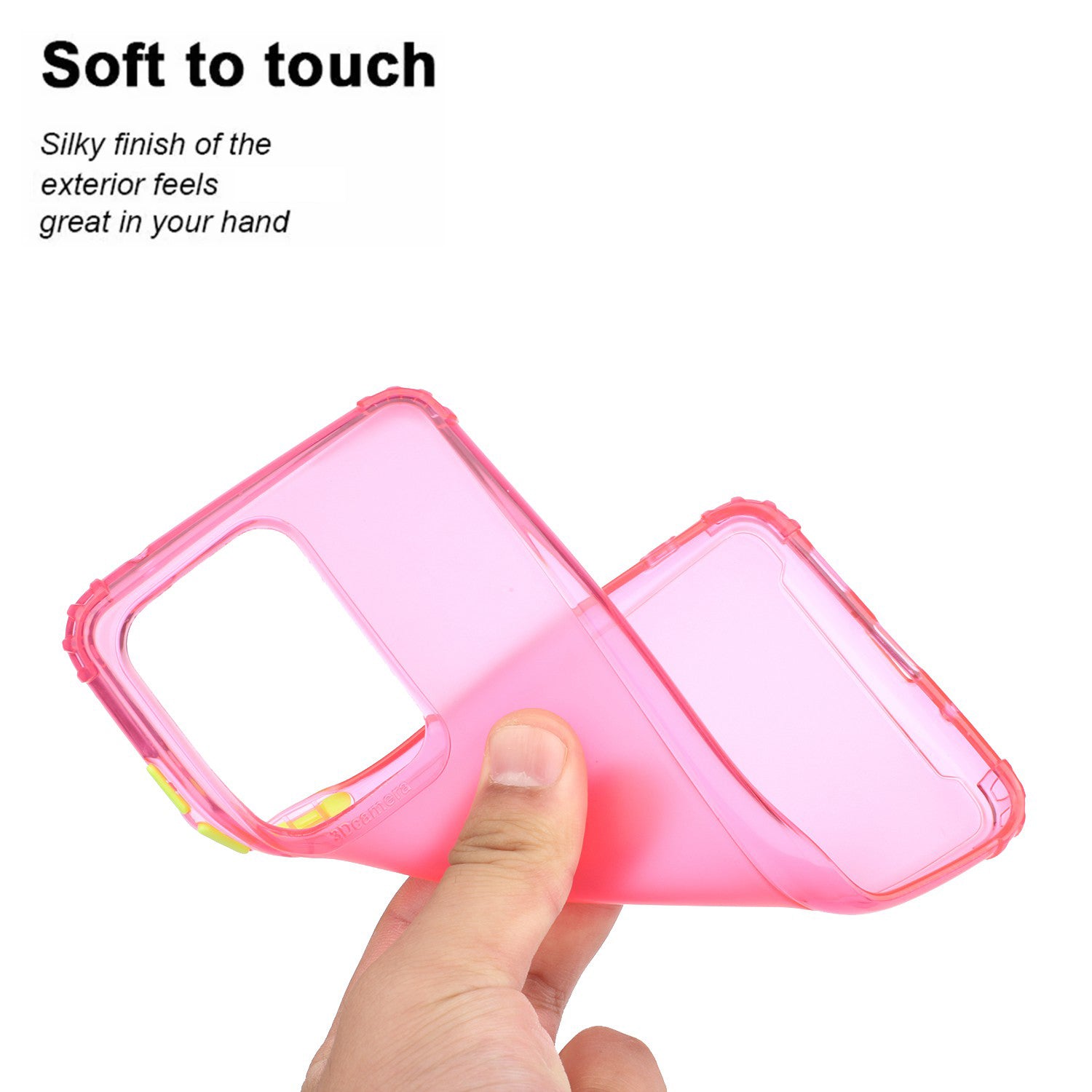 Drop-proof Matte TPU Phone Case for Samsung Galaxy S20 Ultra - Rose