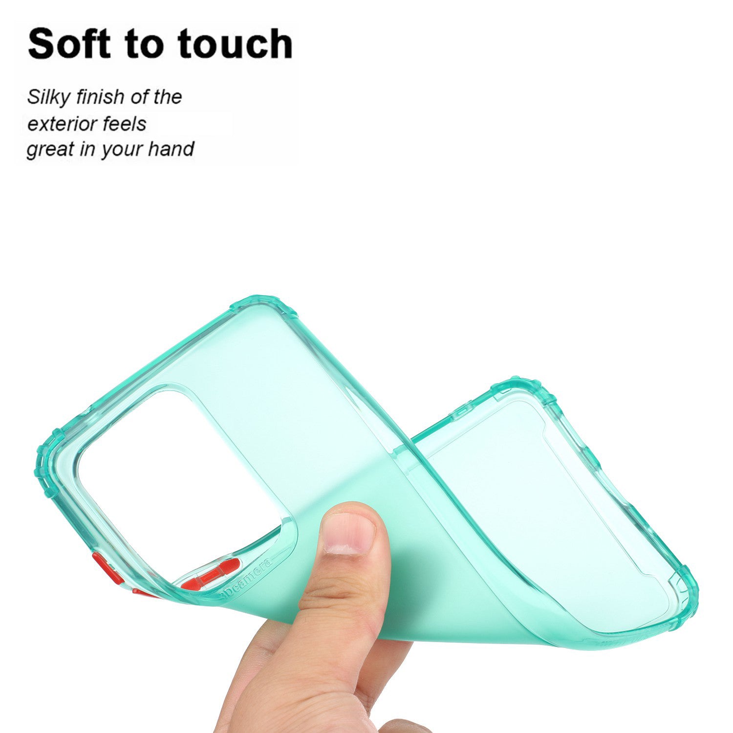 Drop-proof Matte TPU Phone Case for Samsung Galaxy S20 Ultra - Cyan