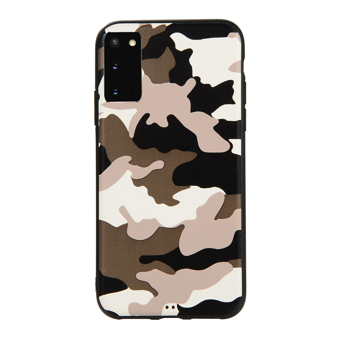 Camouflage Pattern TPU Shell for Samsung Galaxy S20 4G/S20 5G - White