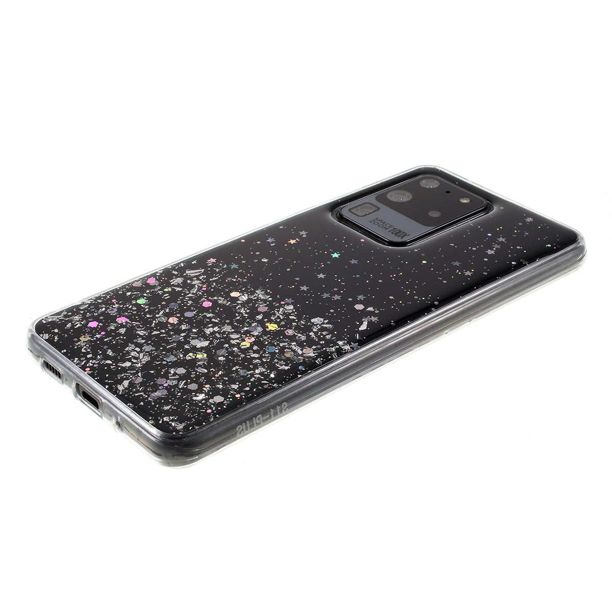 Epoxy TPU Phone Case for Samsung Galaxy S20 Ultra - Black