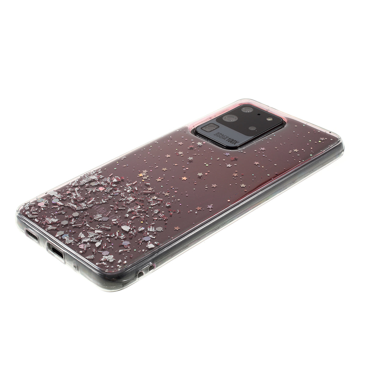 Epoxy TPU Phone Case for Samsung Galaxy S20 Ultra - Purple