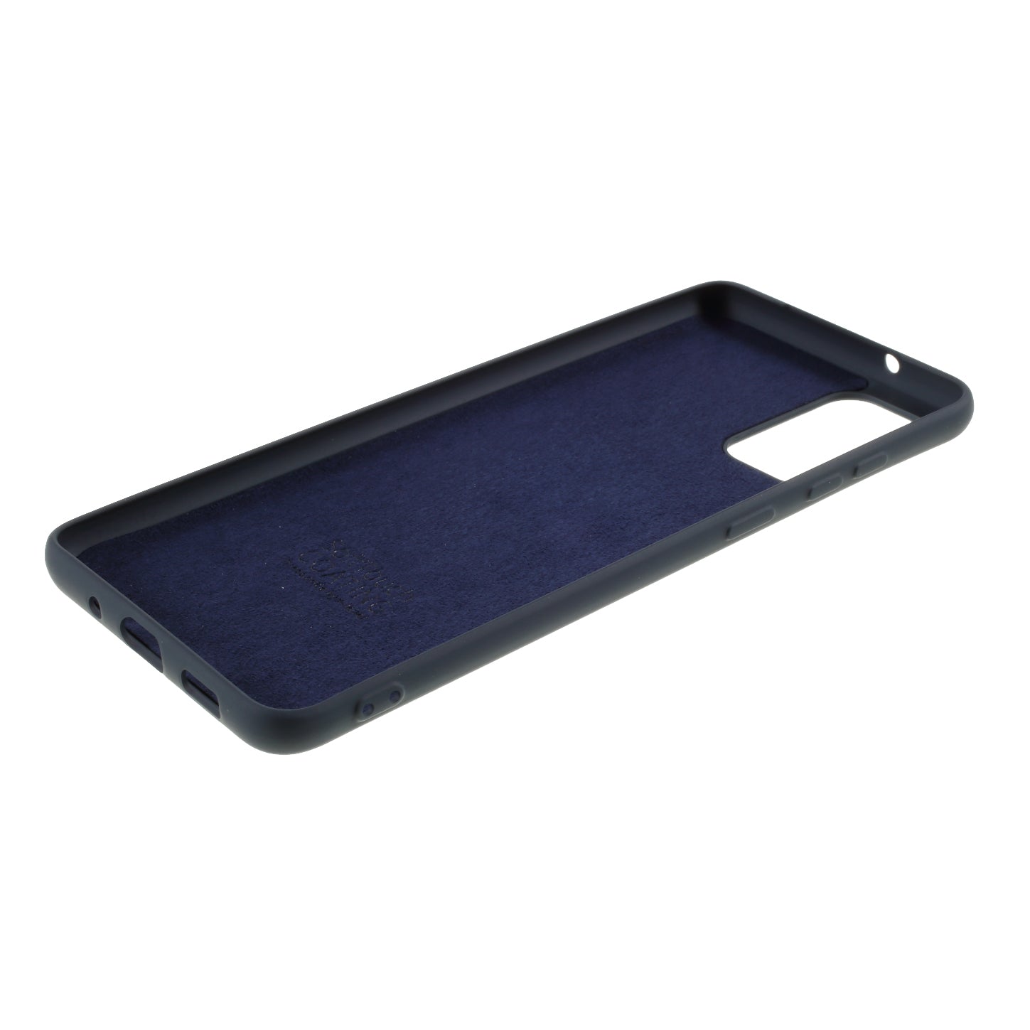 X-LEVEL Dynamic Series Shockproof Liquid Silicone Soft Cover for Samsung Galaxy S20 Plus/S20 Plus 5G - Dark Blue