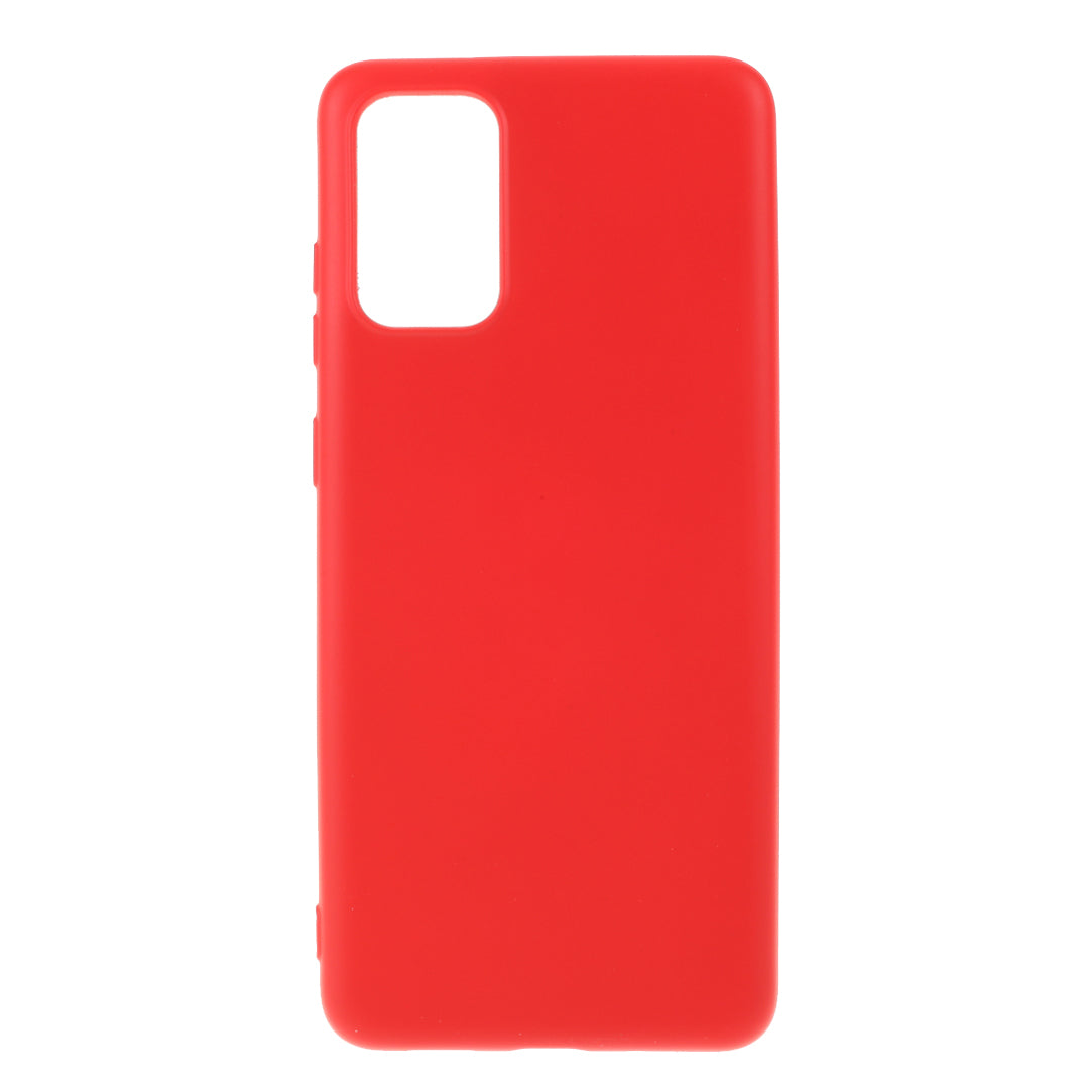 X-LEVEL Dynamic Series Shockproof Liquid Silicone Soft Cover for Samsung Galaxy S20 Plus/S20 Plus 5G - Red