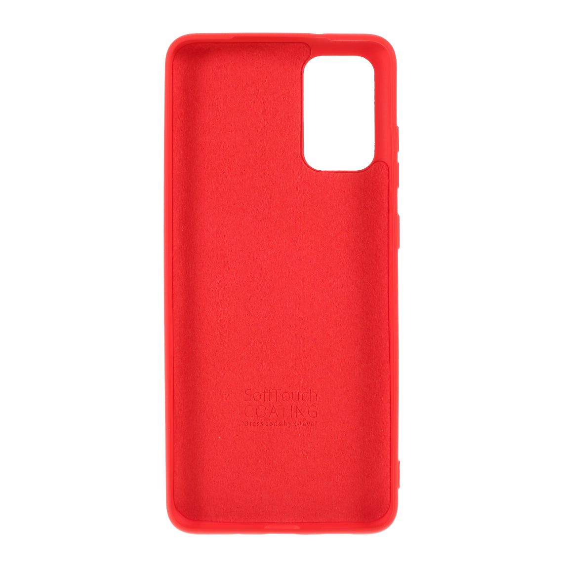 X-LEVEL Dynamic Series Shockproof Liquid Silicone Soft Cover for Samsung Galaxy S20 Plus/S20 Plus 5G - Red