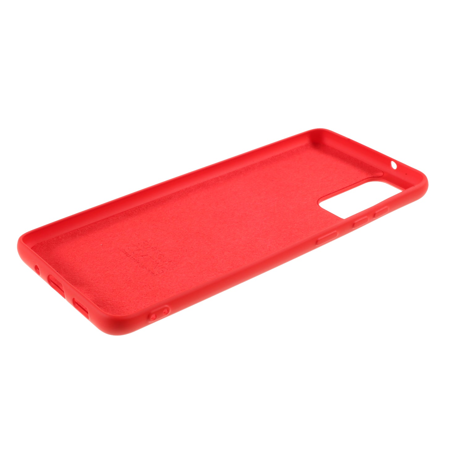 X-LEVEL Dynamic Series Shockproof Liquid Silicone Soft Cover for Samsung Galaxy S20 Plus/S20 Plus 5G - Red