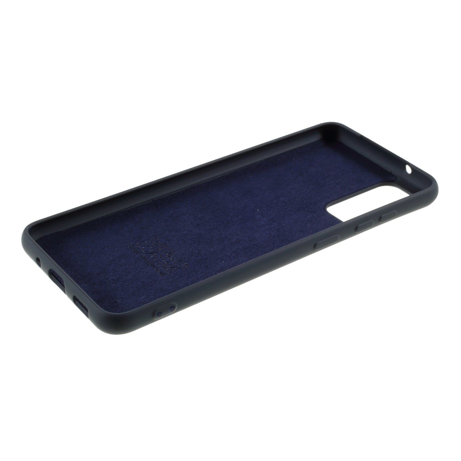 X-LEVEL Dynamic Series Liquid Silicone Soft Cover Shell for Samsung Galaxy S20 4G/S20 5G - Dark Blue