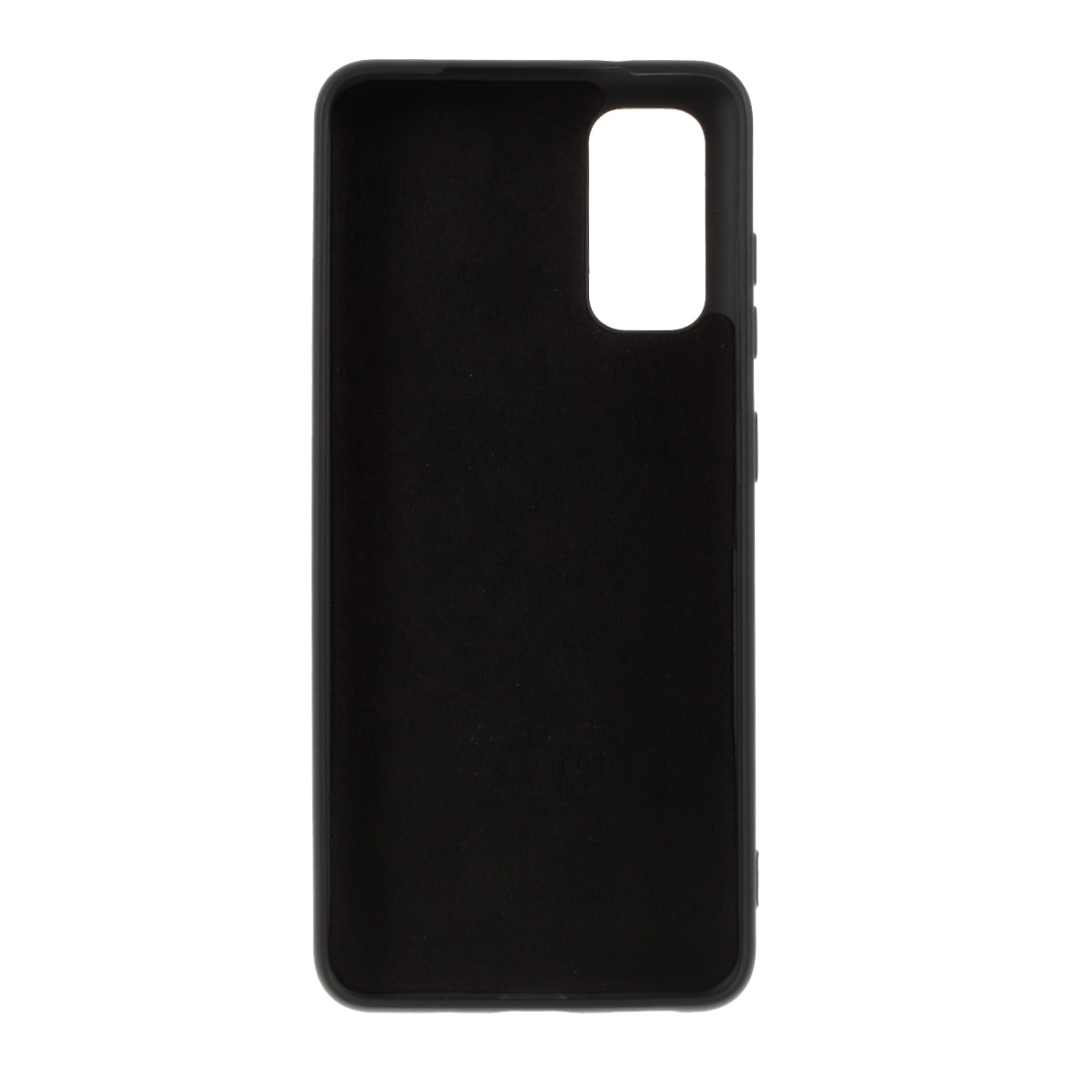 X-LEVEL Dynamic Series Liquid Silicone Soft Cover Shell for Samsung Galaxy S20 4G/S20 5G - Black