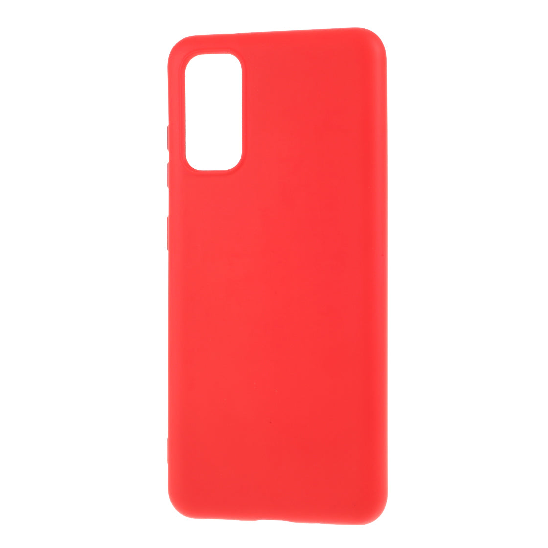 X-LEVEL Dynamic Series Liquid Silicone Soft Cover Shell for Samsung Galaxy S20 4G/S20 5G - Red