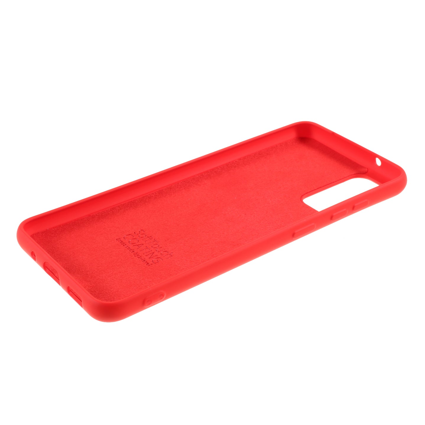 X-LEVEL Dynamic Series Liquid Silicone Soft Cover Shell for Samsung Galaxy S20 4G/S20 5G - Red