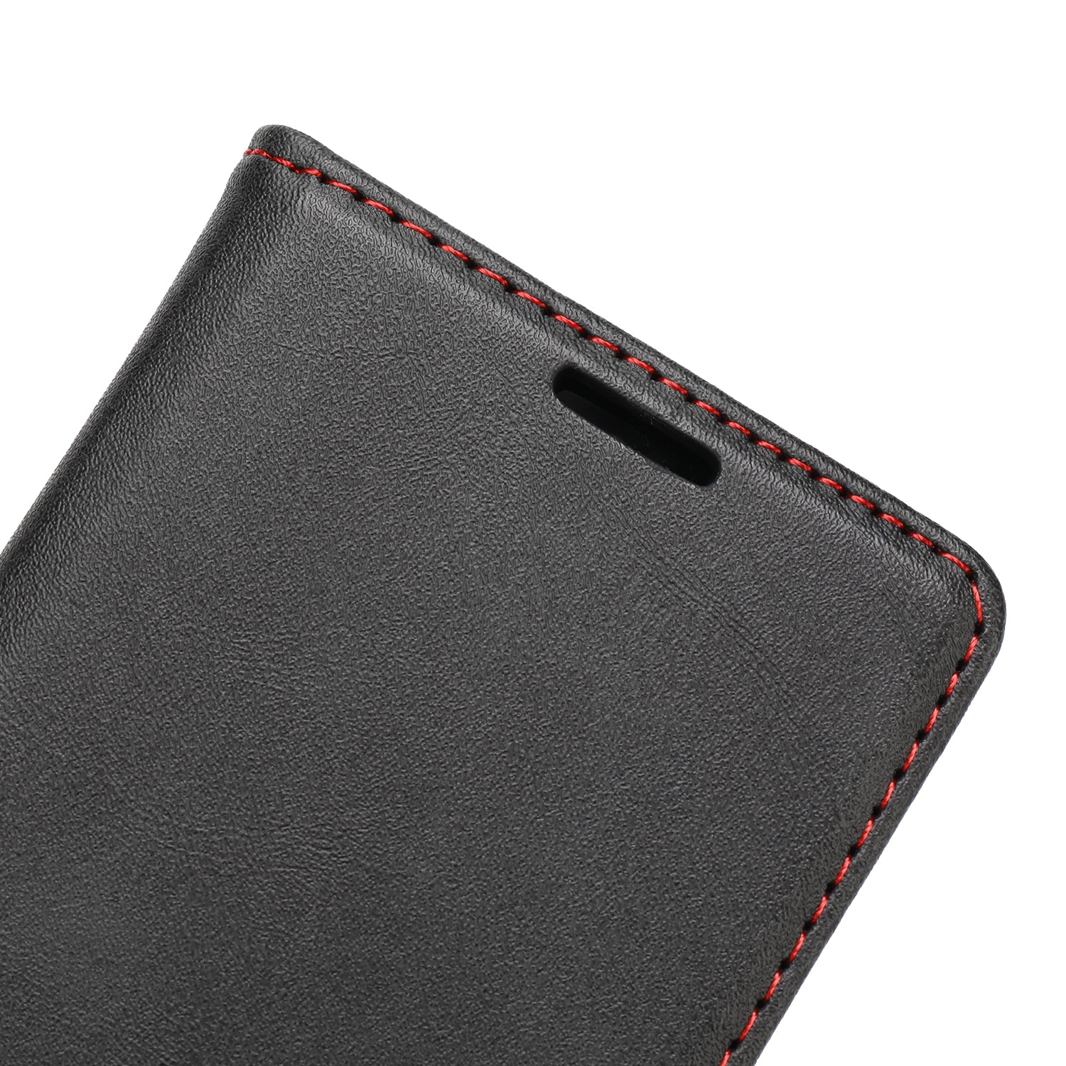 Wallet Stand Magnetic Leather Phone Casing for Samsung Galaxy S20 4G/S20 5G - Black