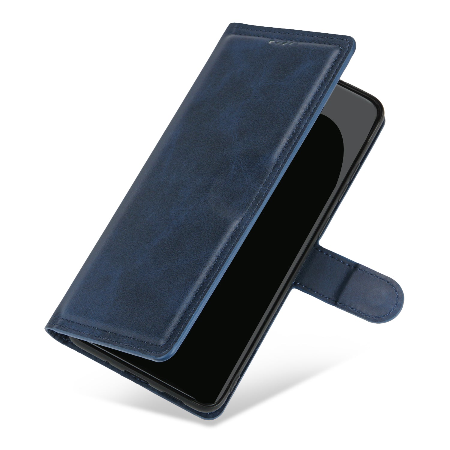 Auto-absorbed Wallet Leather Phone Cover Case [Support Wireless Charging] for Samsung Galaxy S20 Plus 4G/5G - Blue