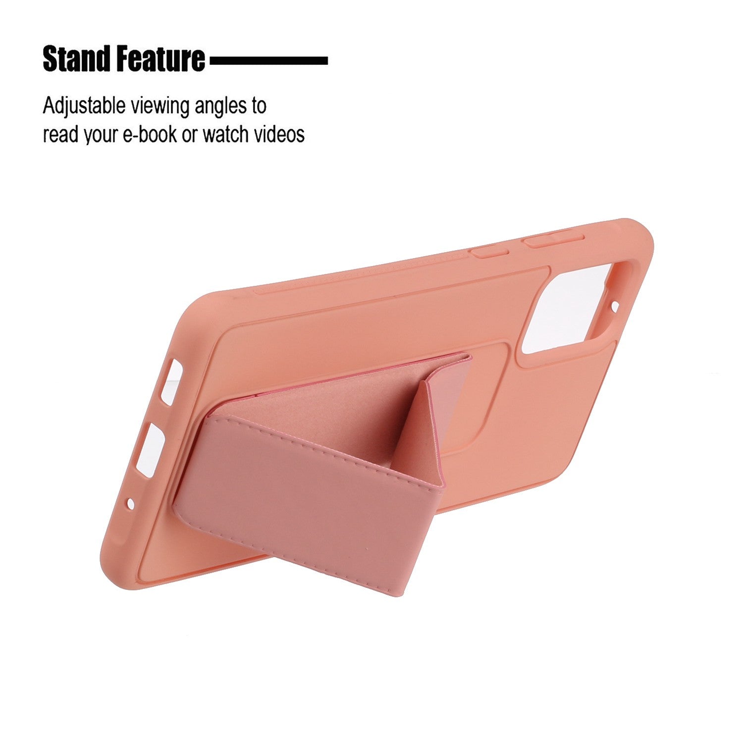 For Samsung Galaxy S20 4G/S20 5G Magnetic Hand Strap Kickstand TPU + PC Phone Cover - Pink