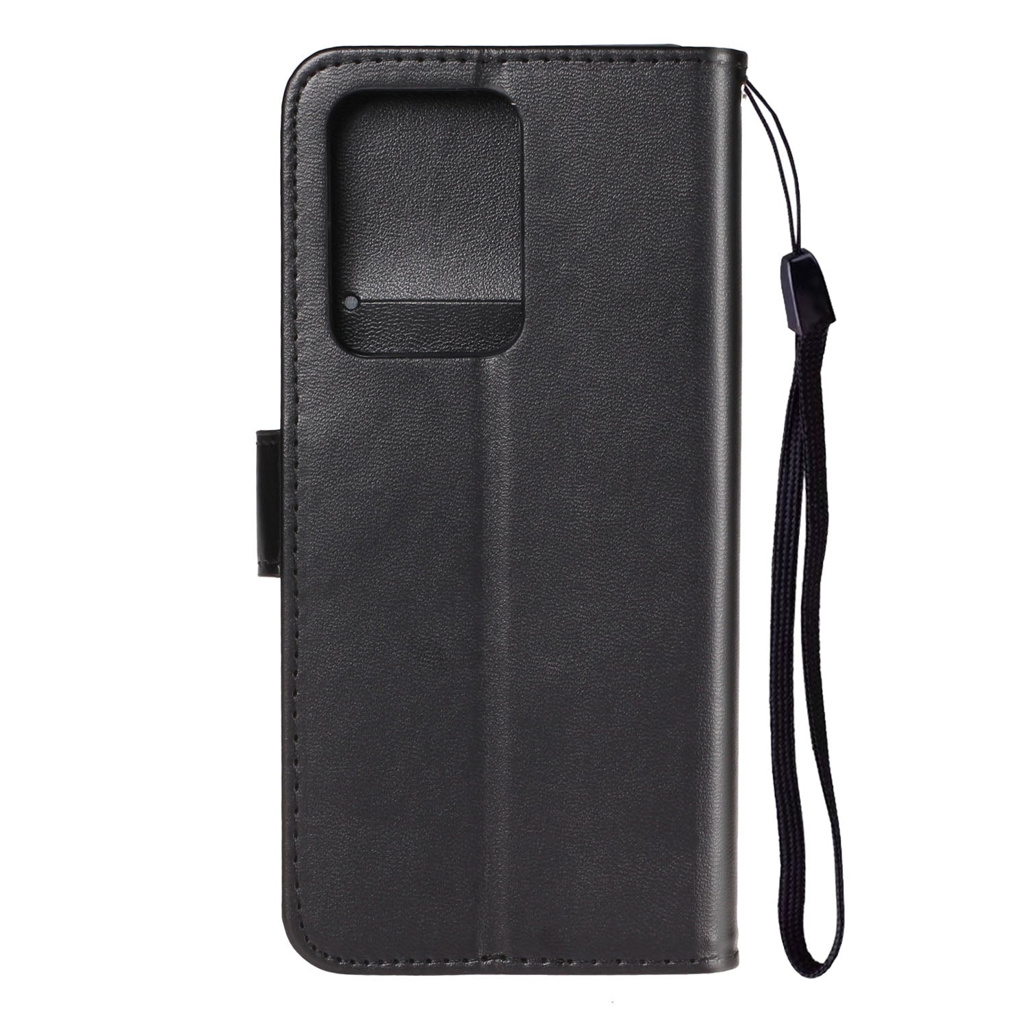 With Wallet Leather Stand Case for Samsung Galaxy S20 Ultra - Black