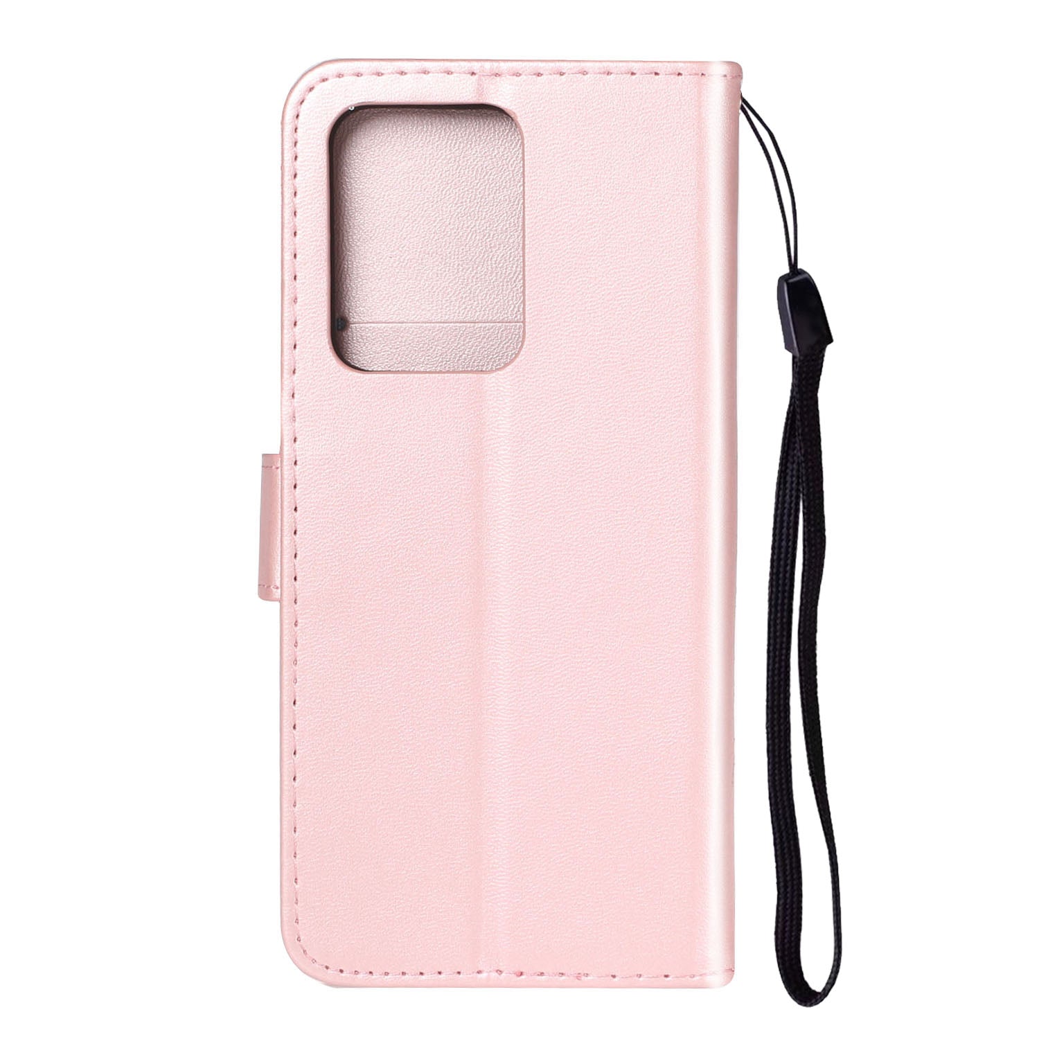 With Wallet Leather Stand Case for Samsung Galaxy S20 Ultra - Rose Gold