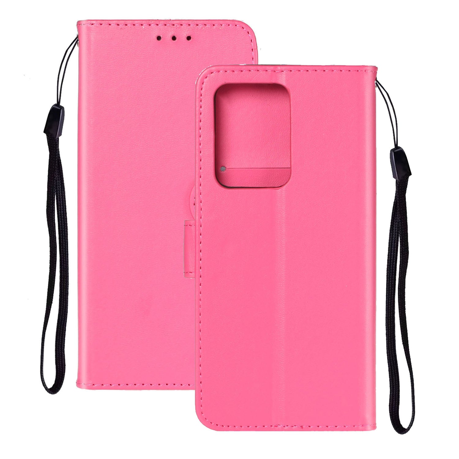 With Wallet Leather Stand Case for Samsung Galaxy S20 Ultra - Rose